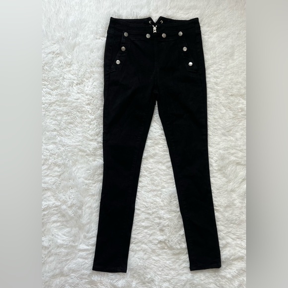 rag and bone Black Penton Jeans - Picture 1 of 8